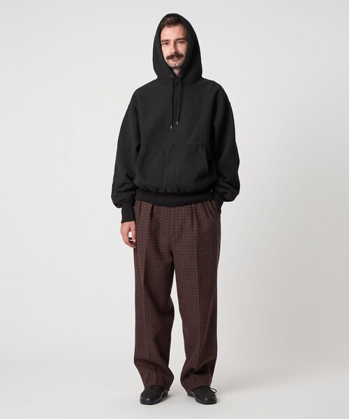 Steven Alan(スティーブンアラン)の「<Steven Alan> ブリティッシュチェック インツープリーツ ドレス トラウザーズ(スラックス・メンズ・ダークブラウン・XL/L/M/S)」の2枚目の写真