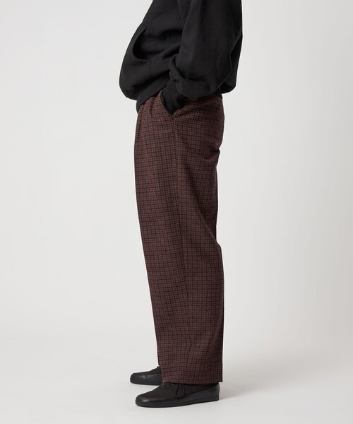 Steven Alan(スティーブンアラン)の「<Steven Alan> ブリティッシュチェック インツープリーツ ドレス トラウザーズ(スラックス・メンズ・ダークブラウン・XL/L/M/S)」の7枚目の写真