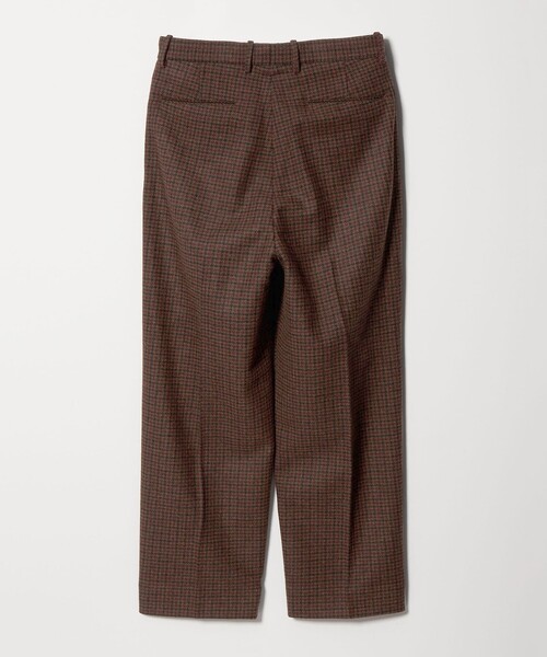 Steven Alan(スティーブンアラン)の「<Steven Alan> ブリティッシュチェック インツープリーツ ドレス トラウザーズ(スラックス・メンズ・ダークブラウン・XL/L/M/S)」の19枚目の写真