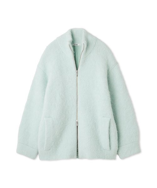 アルパカシャギージップコート（ブルゾン）｜SNIDEL（スナイデル）の