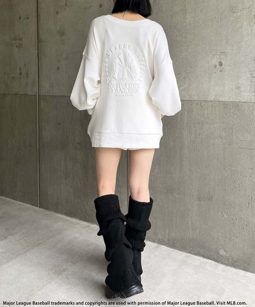 BACK TO THE FIELD(バック トゥー ザ フィールド)の「【MLB】エンボスセットアップ(セットアップ・レディース・ホワイト/グレー/ブラック・FREE)」の8枚目の写真