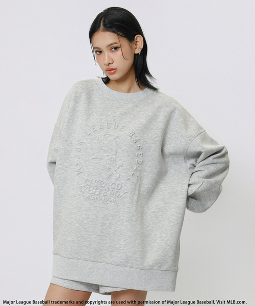 BACK TO THE FIELD(バック トゥー ザ フィールド)の「【MLB】エンボスセットアップ(セットアップ・レディース・ホワイト/グレー/ブラック・FREE)」の11枚目の写真