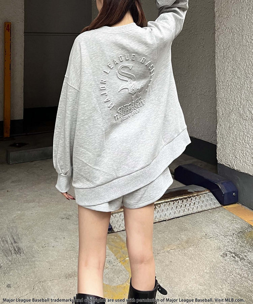 BACK TO THE FIELD(バック トゥー ザ フィールド)の「【MLB】エンボスセットアップ(セットアップ・レディース・ホワイト/グレー/ブラック・FREE)」の14枚目の写真