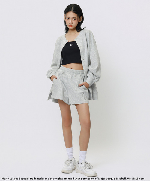 BACK TO THE FIELD(バック トゥー ザ フィールド)の「【MLB】エンボスセットアップ(セットアップ・レディース・ホワイト/グレー/ブラック・FREE)」の18枚目の写真