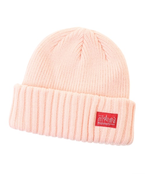 Manhattan Portage（マンハッタンポーテージ）の「Rib Knit Watch（ニットキャップ/ビーニー・メンズ・ベージュ/グレー/ワイン/ブラック/ピンク/ネイビー/オレンジ/オフホワイト・FREE）」の6枚目の写真