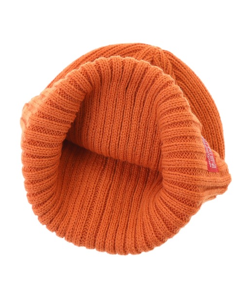Manhattan Portage（マンハッタンポーテージ）の「Rib Knit Watch（ニットキャップ/ビーニー・メンズ・ベージュ/グレー/ワイン/ブラック/ピンク/ネイビー/オレンジ/オフホワイト・FREE）」の11枚目の写真
