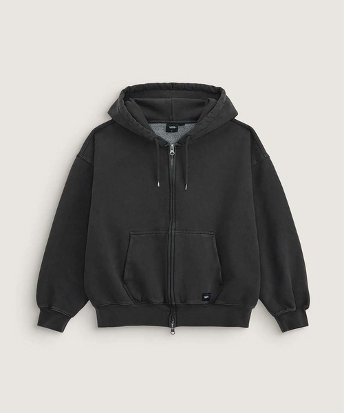 VANS PREMIUM ジップフーディー / LX Zip Hoodie Faded Black VANS PREMIUM ジップフーディー / LX Zip Hoodie Faded Black