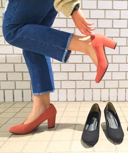 Kastane（カスタネ）の「カラーパンプス（パンプス・レディース・ブラック/ピンク/ベージュ・38/36/37）」の3枚目の写真