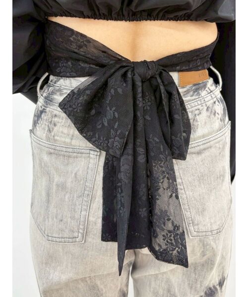 EVRIS(エヴリス)の「バックリボンブラウス(シャツ/ブラウス・レディース・ホワイト/ブラック・FREE)」の18枚目の写真