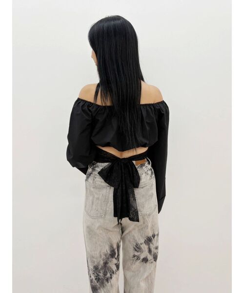 EVRIS(エヴリス)の「バックリボンブラウス(シャツ/ブラウス・レディース・ホワイト/ブラック・FREE)」の20枚目の写真