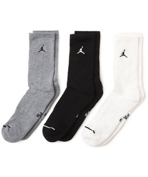 JORDAN BRAND(ジョーダンブランド)のJORDAN BRAND U J ED CUSH POLY CREW 3PR 144 / ジョーダン ブランド ジョーダン ED CUSH POLY クルー ソックス 3PR 144 / NIKE【SP】(ソックス/靴下)