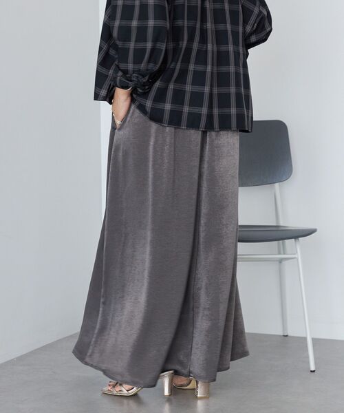 アメリカンホリック　スカーチョ２枚セット セール】(選べる丈2サイズ)接触冷感ギャザースカーチョ【WEB