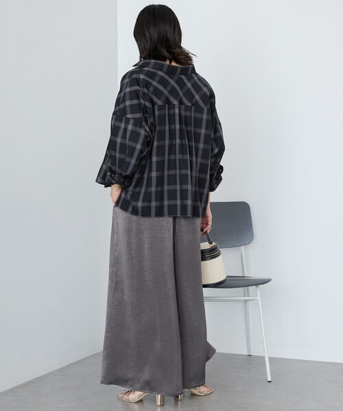 セール】【選べる丈2サイズ】マットサテンスカーチョ（その他パンツ