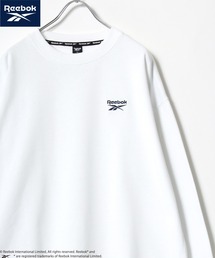 Reebok（リーボック）の「2025AW Reebok/リーボック オーバーサイズ 裏起毛 ワンポイント刺繍 クルーネックスウェット レディース メンズ トレーナー（スウェット・メンズ）」