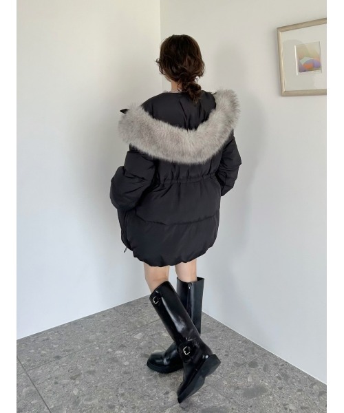 snidel 西川フードファーミドルダウン ブラック スナイデル フレイアイディ SNIDEL/スナイデル | . ⁡ SNIDEL NEW ARRIVAL 11月13日(木)店頭入荷