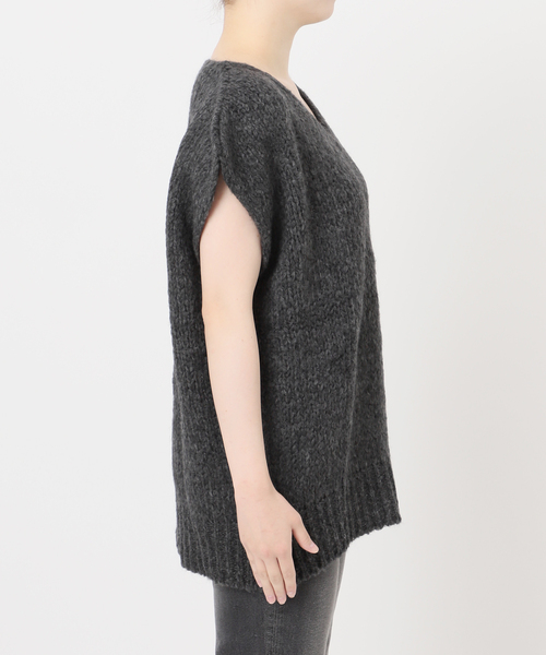 セール】【TRICOTS JEAN MARC/トリコ・ジャンマルク】V/N VEST：ニット