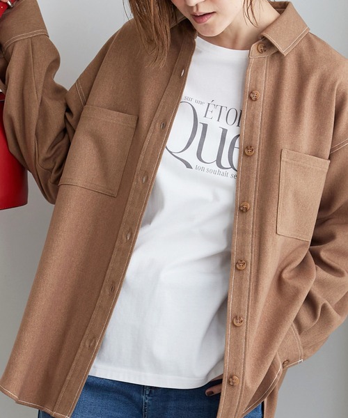 BELLUNA PLUS(ベルーナ)の「綿100%大人プリントプルオーバー(Tシャツ/カットソー・レディース・ホワイト系その他2/ブルーグレー/カーキ/ホワイト系その他/ホワイト系その他3/ブルー系その他・LARGE/MEDIUM/X-LARGE)」の19枚目の写真