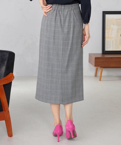 GALLORIA（ギャローリア）の「ベイカーナロースカート（スカート・レディース・グレー/ブルー/ネイビー・S/M/L/LL）」の14枚目の写真