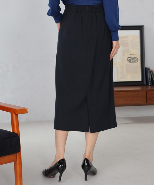 GALLORIA（ギャローリア）の「ベイカーナロースカート（スカート・レディース・グレー/ブルー/ネイビー・S/M/L/LL）」の7枚目の写真