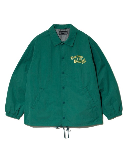 CUBE SUGAR（キューブシュガー）の「CUBE SUGAR/キューブシュガー　ナイロンワッシャー Backプリント コーチJK（ブルゾン・レディース・マスタード/ブラック/グリーン・FREE）」の13枚目の写真