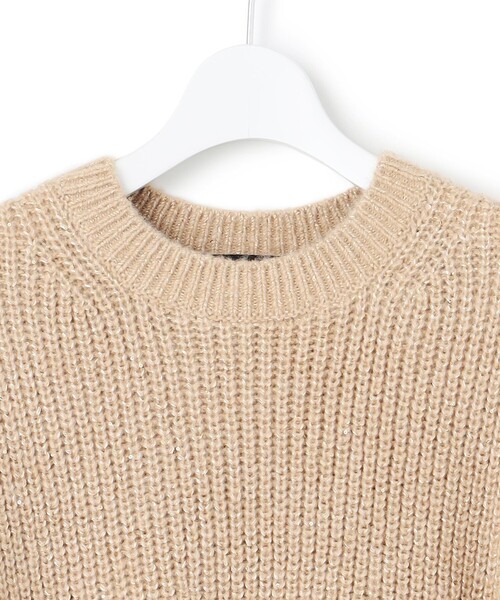 23区(ニジュウサンク)の「【洗える】スパンコールバルキー クロップド ニット(ニット/セーター・レディース・グレー系/ベージュ系/アイボリー系・38)」の20枚目の写真
