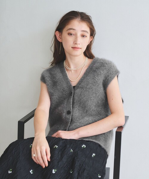 完売ユナイテッドアローズベスト UNITED ARROWS 【美品】 / ユナイテッドアローズ | FUR/CMB