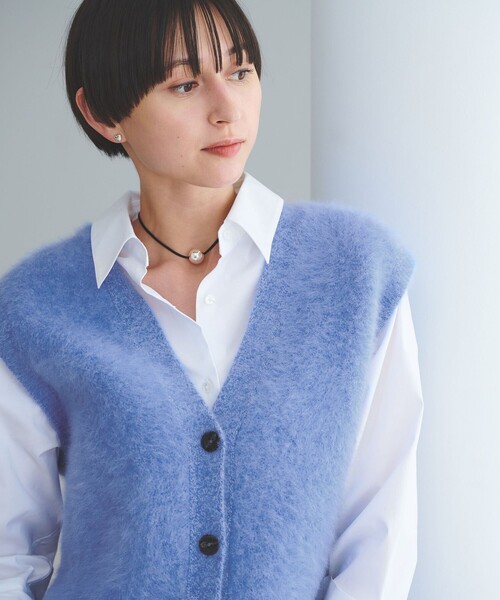 フォックスカシミヤ Vネック ベスト（ベスト）｜UNITED ARROWS