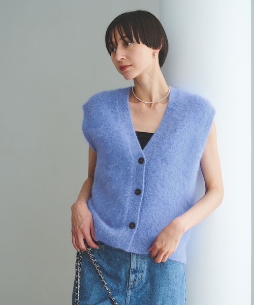 フォックスカシミヤ Vネック ベスト（ベスト）｜UNITED ARROWS