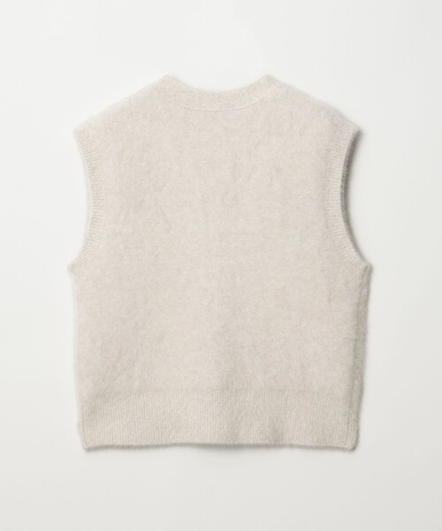 完売ユナイテッドアローズベスト フォックスカシミヤ Vネック ベスト（ベスト）｜UNITED ARROWS