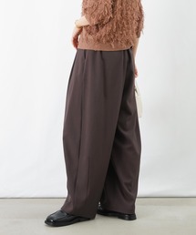 LC/LLL コクーンボリュームパンツ