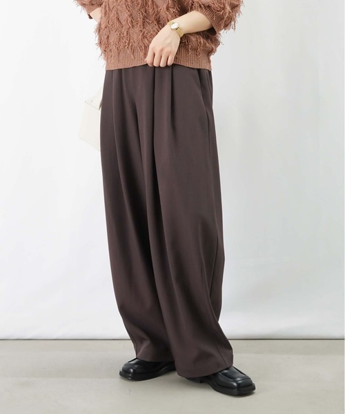 LUCA/LADY LUCK LUCA（ルカ/レディラックルカ）の「LC/LLL コクーンボリュームパンツ（その他パンツ・レディース・ブラック/ブラウン・36/38）」の11枚目の写真