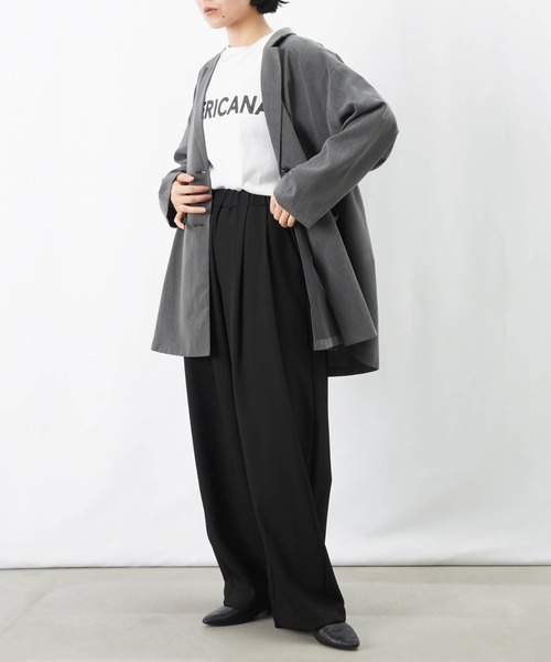 LUCA/LADY LUCK LUCA（ルカ/レディラックルカ）の「LC/LLL コクーンボリュームパンツ（その他パンツ・レディース・ブラック/ブラウン・36/38）」の3枚目の写真