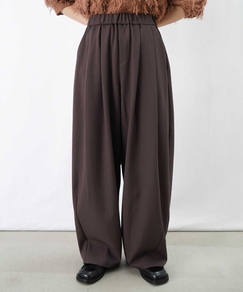 LUCA/LADY LUCK LUCA（ルカ/レディラックルカ）の「LC/LLL コクーンボリュームパンツ（その他パンツ・レディース・ブラック/ブラウン・36/38）」の20枚目の写真