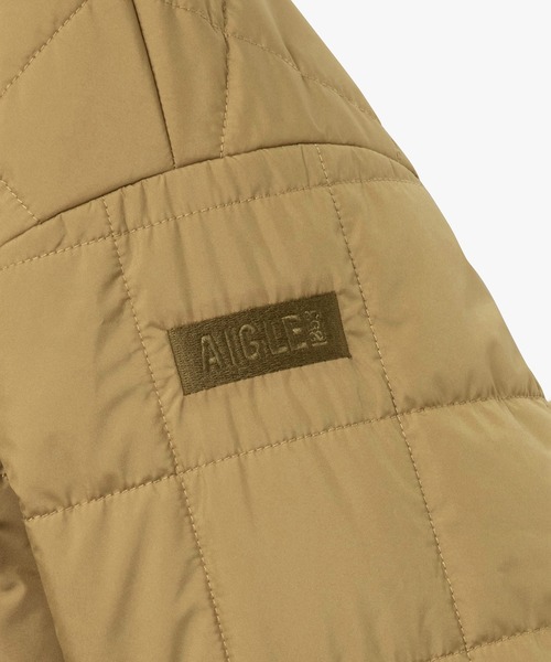 AIGLE（エーグル）の「撥水 リバーシブル キルティングボア シェルパジャケット（ブルゾン・レディース・カーキ/ダークネイビー・L/S/M/XS）」の16枚目の写真