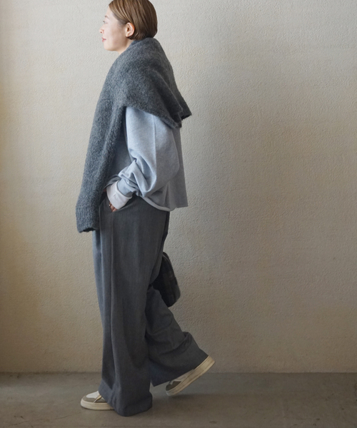 JOURNAL STANDARD LUXE（ジャーナルスタンダード　ラックス）の「TW 2タックパンツ（その他パンツ・レディース・グレー/ネイビー・SMALL/MEDIUM）」の5枚目の写真