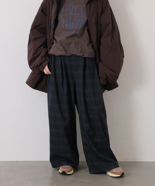 JOURNAL STANDARD LUXE（ジャーナルスタンダード　ラックス）の「TW 2タックパンツ（その他パンツ・レディース・グレー/ネイビー・SMALL/MEDIUM）」の14枚目の写真
