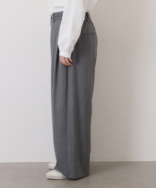 JOURNAL STANDARD LUXE（ジャーナルスタンダード　ラックス）の「TW 2タックパンツ（その他パンツ・レディース・グレー/ネイビー・SMALL/MEDIUM）」の17枚目の写真
