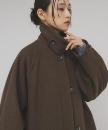 KBF | ステンカラーコクーンロングコート(ステンカラーコート)