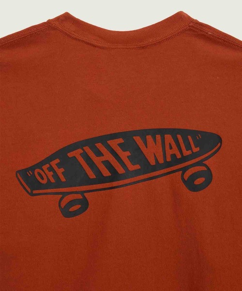 VANS（バンズ）の「VANS PREMIUMスケートロゴ ロングスリーブ Tシャツ / LX LS Graphic Tee BURNT ORANGE / VN000PB6Y7X1（Tシャツ/カットソー・メンズ・ダークオレンジ・LARGE/MEDIUM/SMALL/X-LARGE/XX-LARGE）」の5枚目の写真