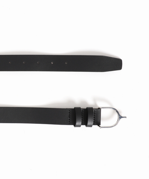 Spick & Span(スピックアンドスパン)の「LEFIJE/レフィエ ラウンドバックルベルト スムース(ベルト・レディース・ブラック・FREE)」の6枚目の写真