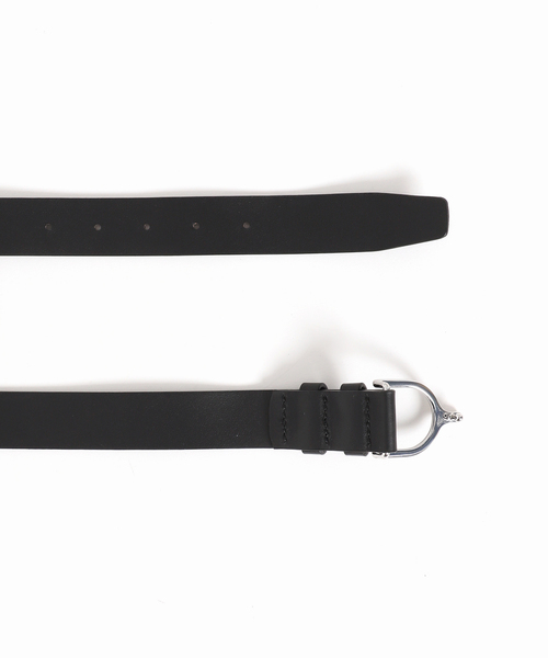 Spick & Span(スピックアンドスパン)の「LEFIJE/レフィエ ラウンドバックルベルト スムース(ベルト・レディース・ブラック・FREE)」の8枚目の写真