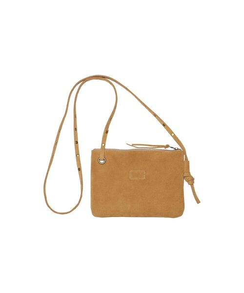 HYSTERIC GLAMOUR（ヒステリックグラマー）の「ロゴスタッズ サコッシュ（トートバッグ・レディース・ブラック/ベージュ/ブラウン系その他・FREE）」の4枚目の写真