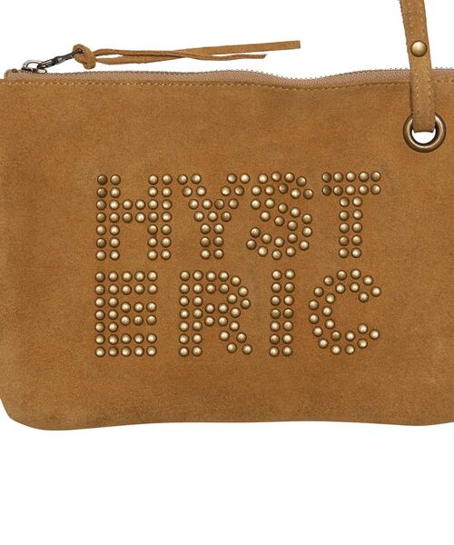 HYSTERIC GLAMOUR（ヒステリックグラマー）の「ロゴスタッズ サコッシュ（トートバッグ・レディース・ブラック/ベージュ/ブラウン系その他・FREE）」の5枚目の写真