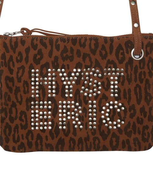 HYSTERIC GLAMOUR（ヒステリックグラマー）の「ロゴスタッズ サコッシュ（トートバッグ・レディース・ブラック/ベージュ/ブラウン系その他・FREE）」の7枚目の写真