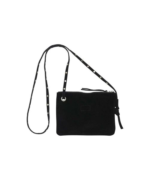 HYSTERIC GLAMOUR（ヒステリックグラマー）の「ロゴスタッズ サコッシュ（トートバッグ・レディース・ブラック/ベージュ/ブラウン系その他・FREE）」の8枚目の写真