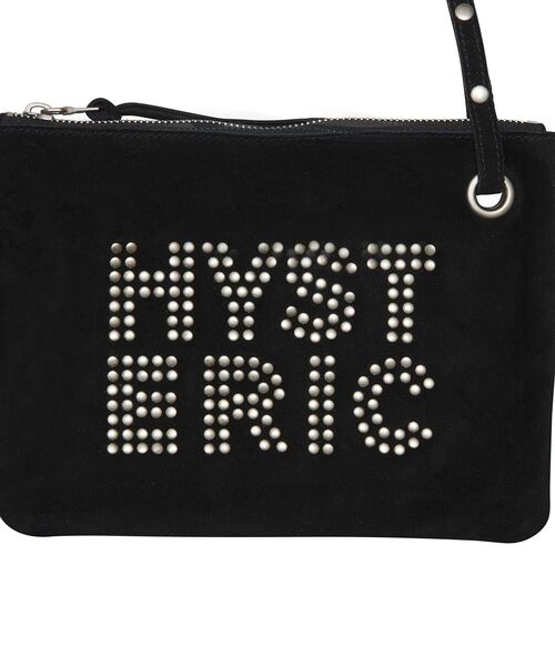 HYSTERIC GLAMOUR（ヒステリックグラマー）の「ロゴスタッズ サコッシュ（トートバッグ・レディース・ブラック/ベージュ/ブラウン系その他・FREE）」の9枚目の写真