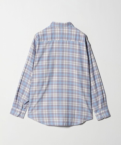 CITEN（シテン）の「＜CITEN＞ダブルポケットチェックシャツ（シャツ/ブラウス・メンズ・ライトブルー・M/S/L）」の11枚目の写真