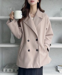 Theory ピーコート サイズS 美品　くすみピンク Theory ピーコート サイズS 美品 くすみピンク COLOR THEORY Theory