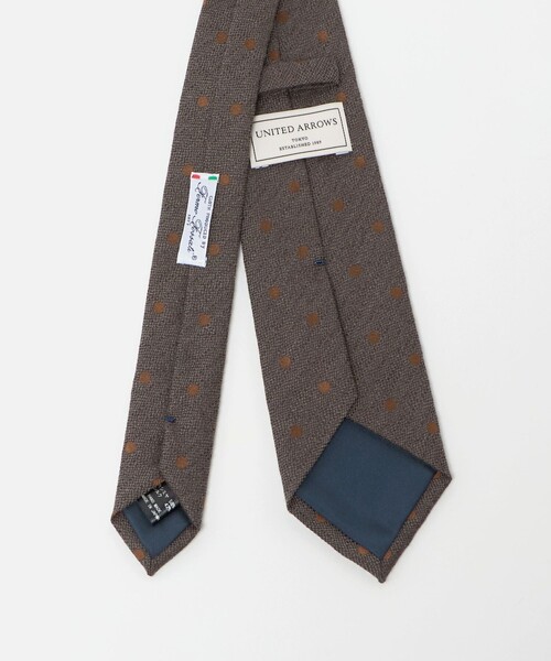 ブラウン ドットネクタイ（ネクタイ）｜UNITED ARROWS（ユナイテッド