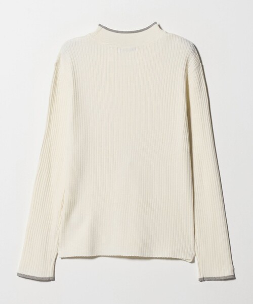 A DAY IN THE LIFE UNITED ARROWS(アデイインザライフユナイテッドアローズ)の「リブ バイカラー ハイネックニット ‐ウォッシャブル‐ <A DAY IN THE LIFE>(ニット/セーター・レディース・ライトグレー/ベージュ/ケリーグリーン/オフホワイト/ブラック・FREE)」の17枚目の写真